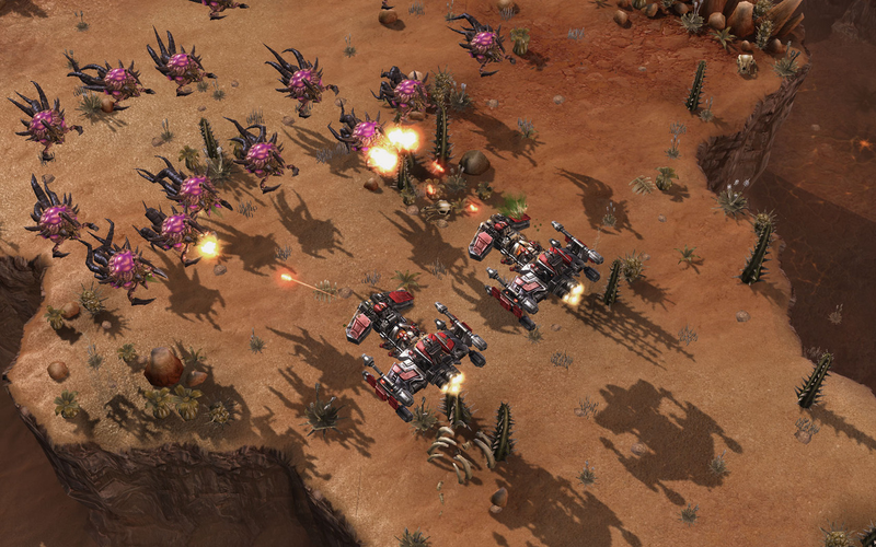 Illustration for article titled Starcraft 2 Screens